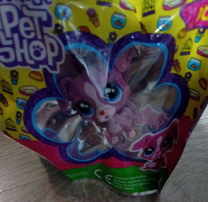 Littlest pet shop - piesek fioletowy