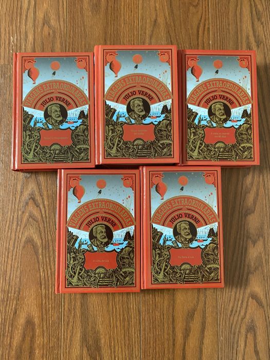 Viagens extraordinárias, Júlio Verne: 6 livros