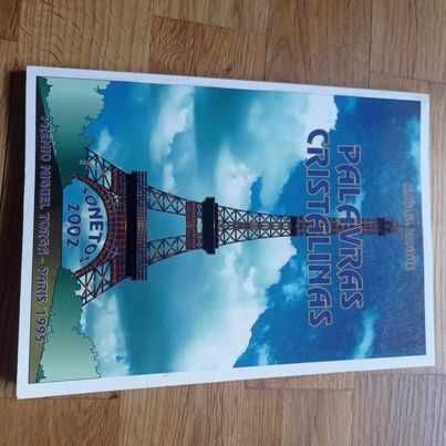 Selling the book "Crystal Words", signed by the author