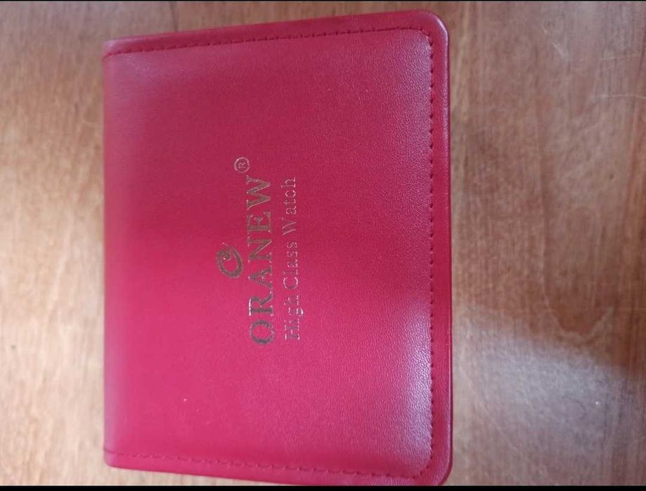 Relógio Oranew de Homem Preto como novo com caixa