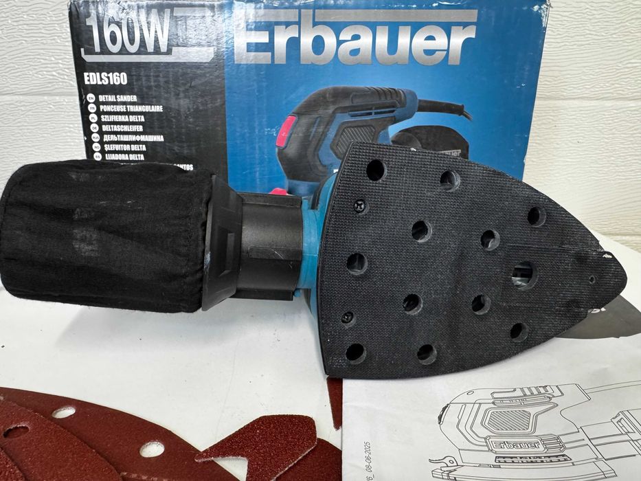 Erbauer szlifierka oscylacyjna 2025r EDLS160 160W