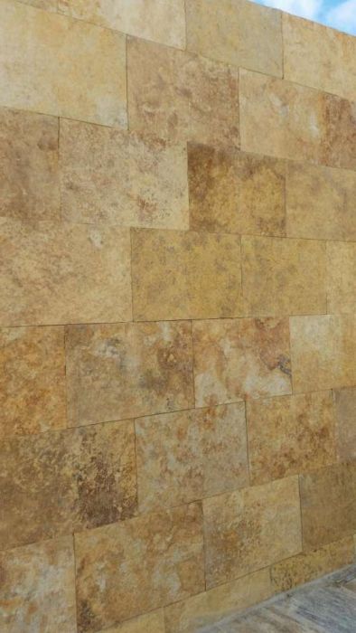 Pedra carioca bronze - xisto amarelo