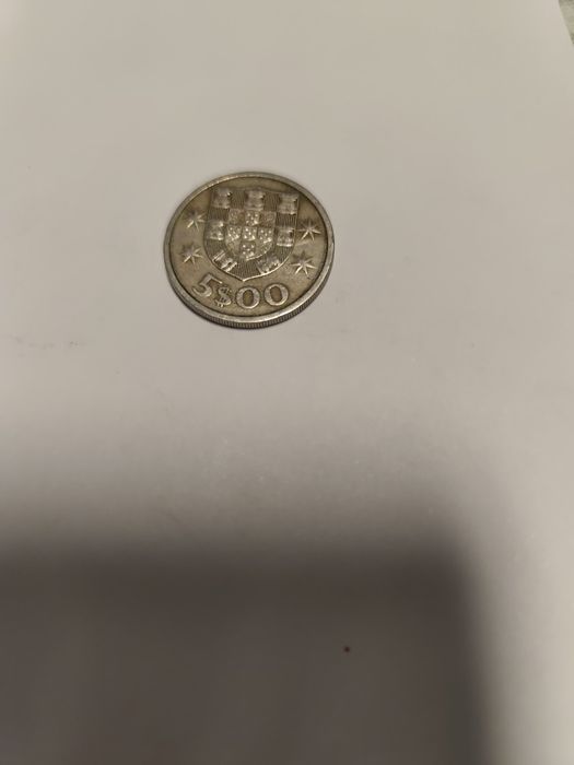 Moedas de 5 escudos