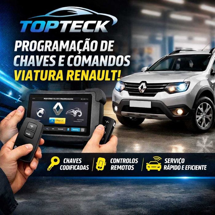 Programação Chaves e Comandos Renault