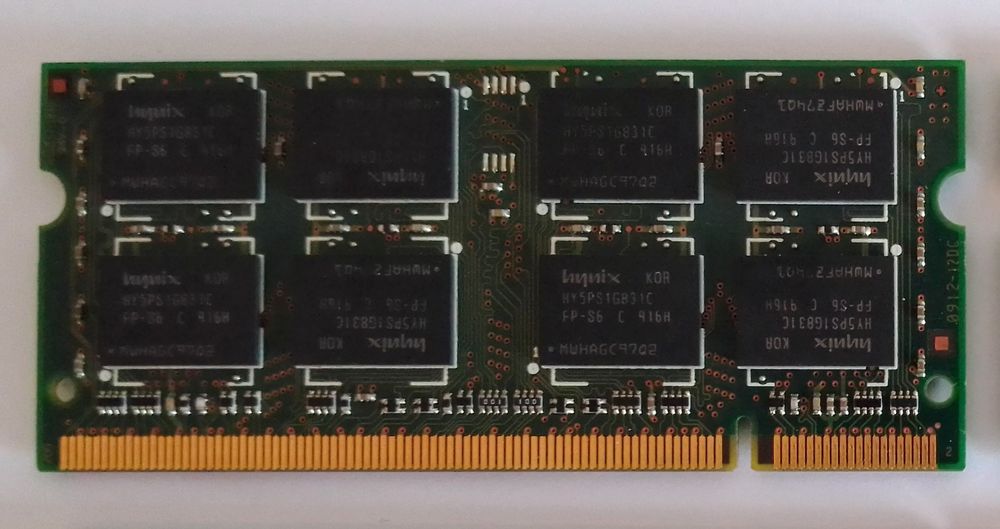 2GB DDR2-800 Hynix SO-DIMM PC2-6400