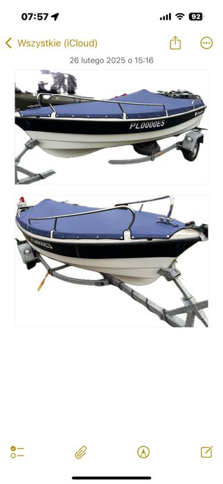 Pokrowiec portowy na łódź