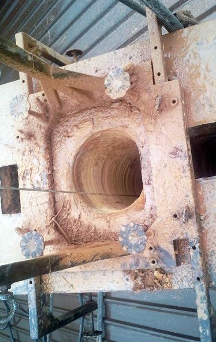 Remont komina, frezowanie, montaż wkładu stalowego