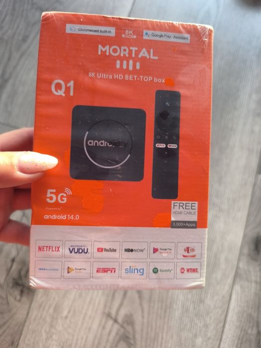 Android 13 Smart TV box Netflix Chromecast