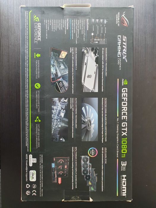 Asus ROG STRIX GeForce GTX 1080 Ti OC 11GB