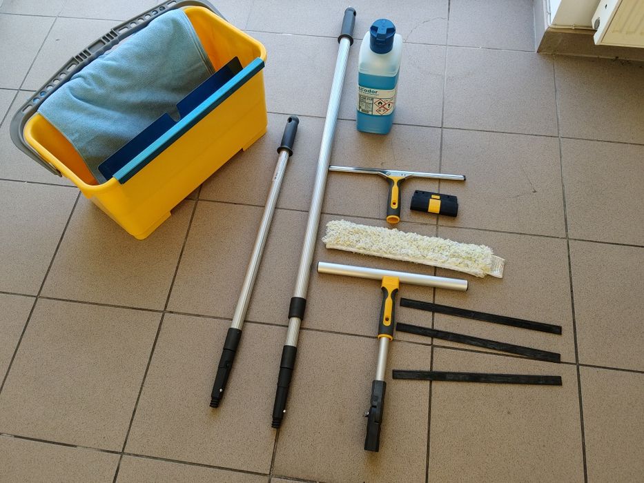 Zestaw do mycia okien, witryn