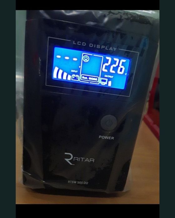 ЬБесперебойник Riter 500 вт под внешнюю аккумуляторную батарею