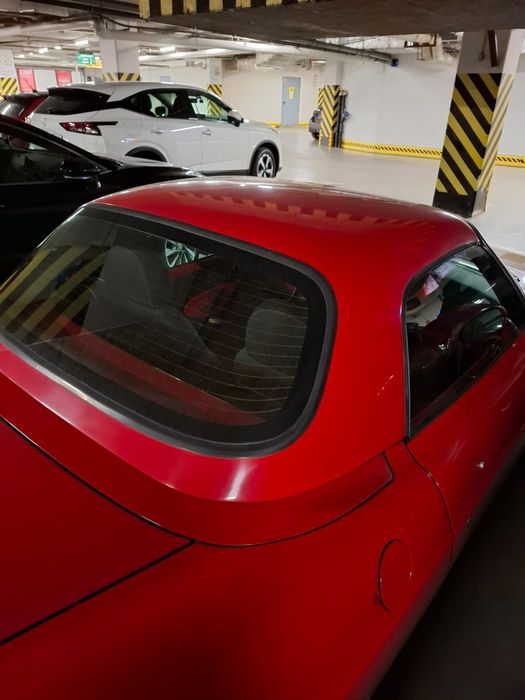 Hardtop Fiat Barchetta - czerwony