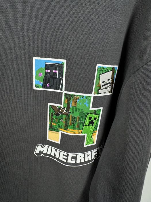 Minecraft szara bluza dziecięca 13-14 Y