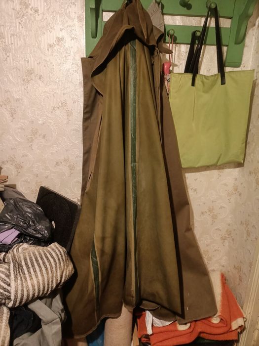 Плащ палатка Ссср прорезинена