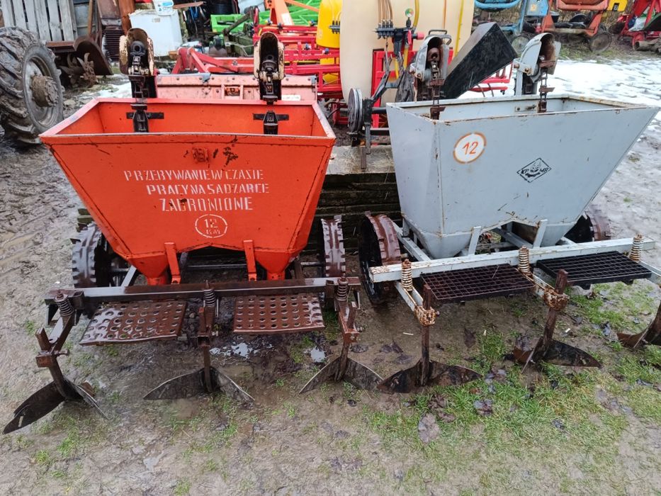 Sadzarka ziemniaków Akpil Biedaszki Warzw Obsypnik Plewiacz Kopaczka