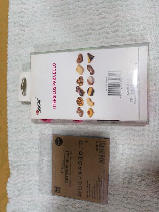 Moldes para bolachas e moldes letras silicone