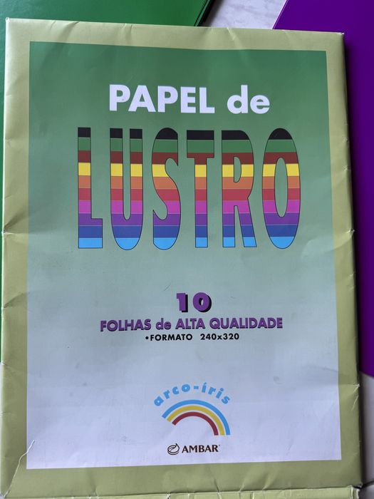 Papel de Lustro A4