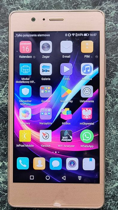 Telefon komórkowy Huawei P9 lite.