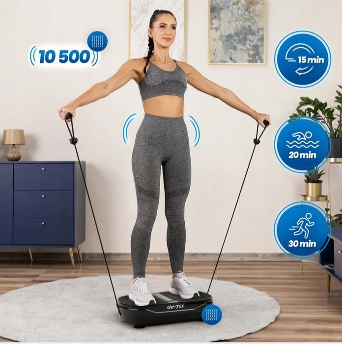 Вібраційна платформа Gymtek XP300 Black