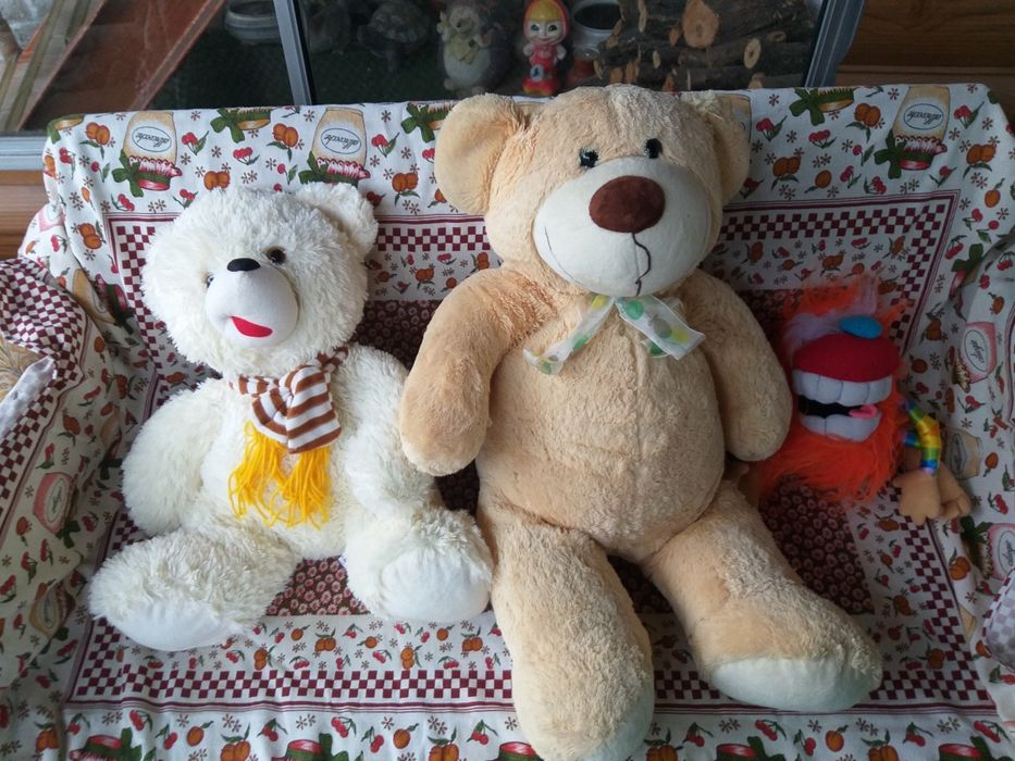 Большой Мишка плюшевый