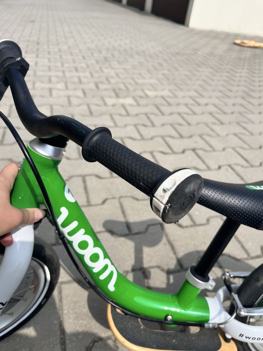 Rower rowerek biegowy woom 1 zielony