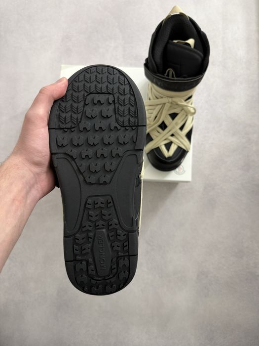 Rick Owens x Moncler Amber Leather Boots 43