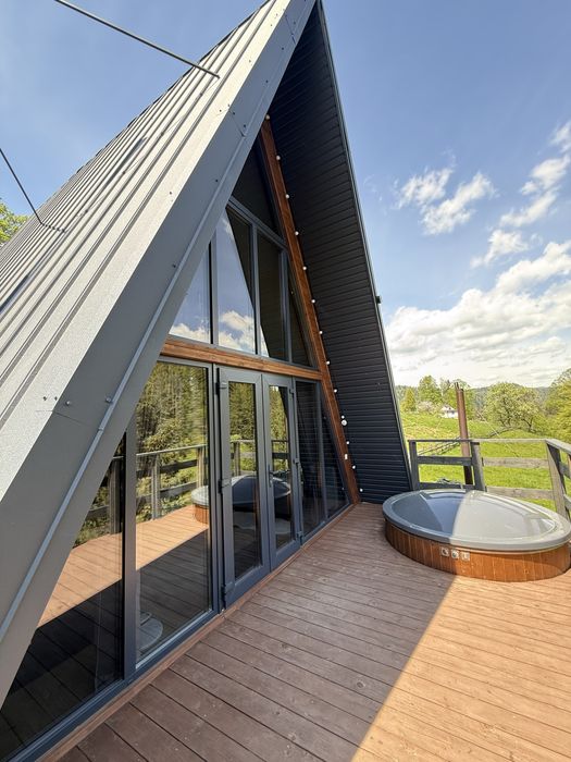 Оренда будинків A-frame в Карпатах- "Лісовий Трикутник", Чан,Микуличин