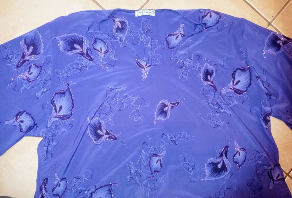 Fioletowa tunika Magna 56/58