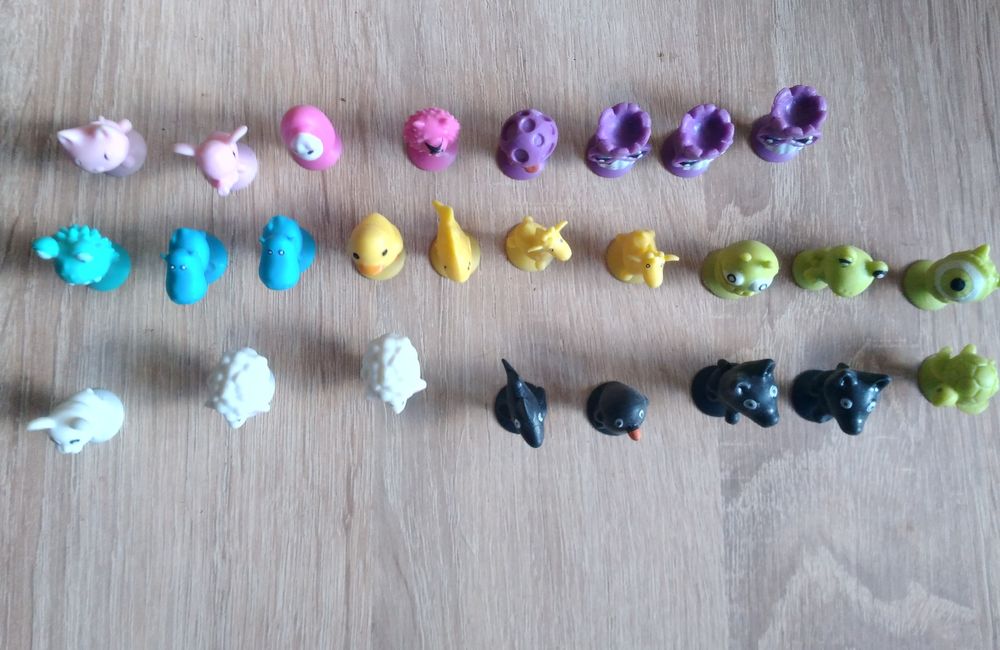 Коллекция. Миники. Набор игрушек (присоска, ластик)