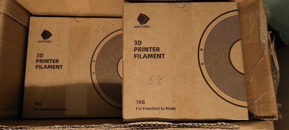 Filamentos PLA Anycubic 1.75mm 1kg (Novos)