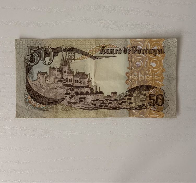 Nota 50 escudos 1980