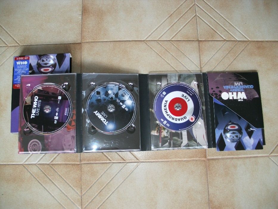 The Who Tommy e Quadrophenia em DVD
