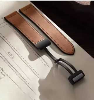 Pasek do zegarka z klamrą zapobiegającą zgubieniu zegarka