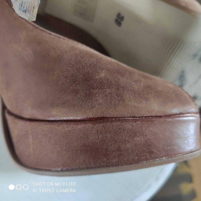 Buty szpilki 38 skóra naturalna jak nowe