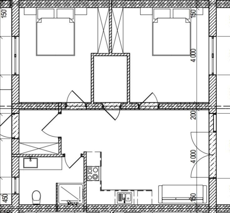 Продам таунхаус 63м2 в місті!