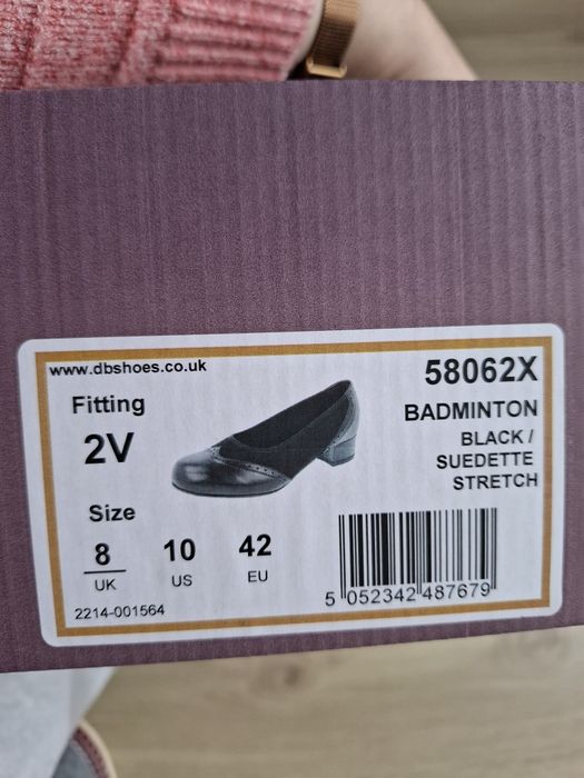 Buty czarne damskie r. 42