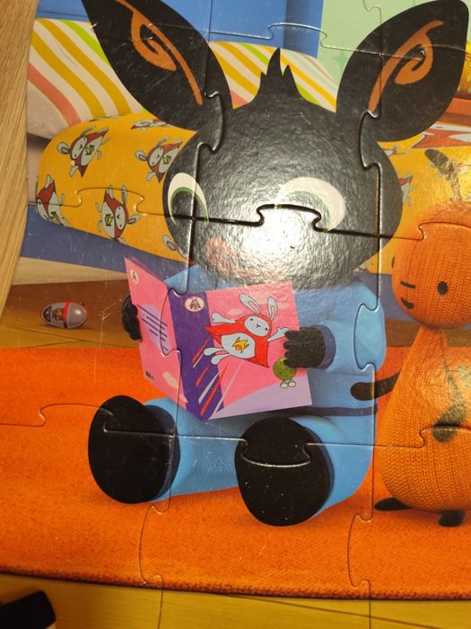 Puzzle Bing dla dziecka 2+ duże puzzle