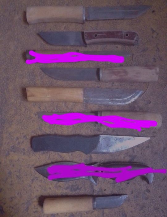 Кухонные ножи...