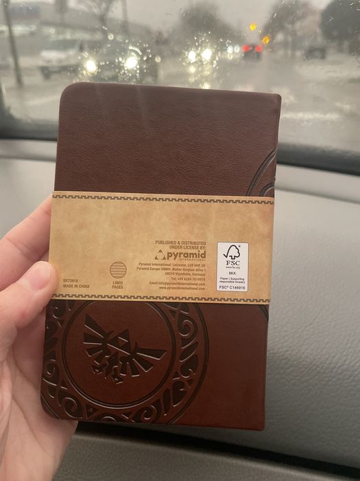 Zelda mini bloco de notas