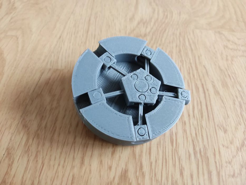 Miniatura Motor Rotativo "Print in Place"