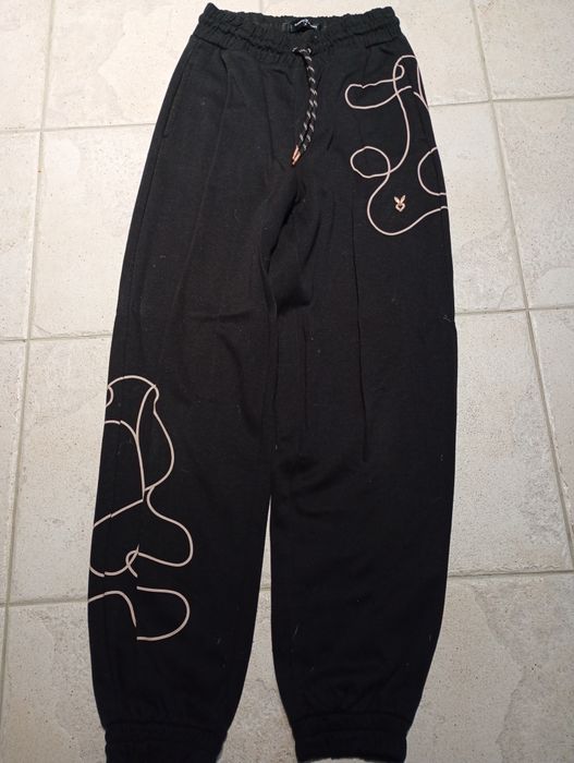 Spodnie dresowe z wzorem