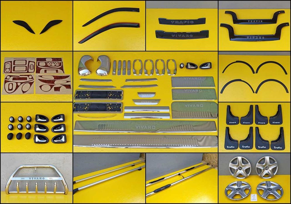 Фара протитуманна Кронштейн Рамка на Opel Vivaro Renault Trafic 07-14р