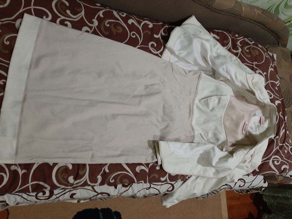 Костюм женский , платье, пиджак, классика, размер 48-50