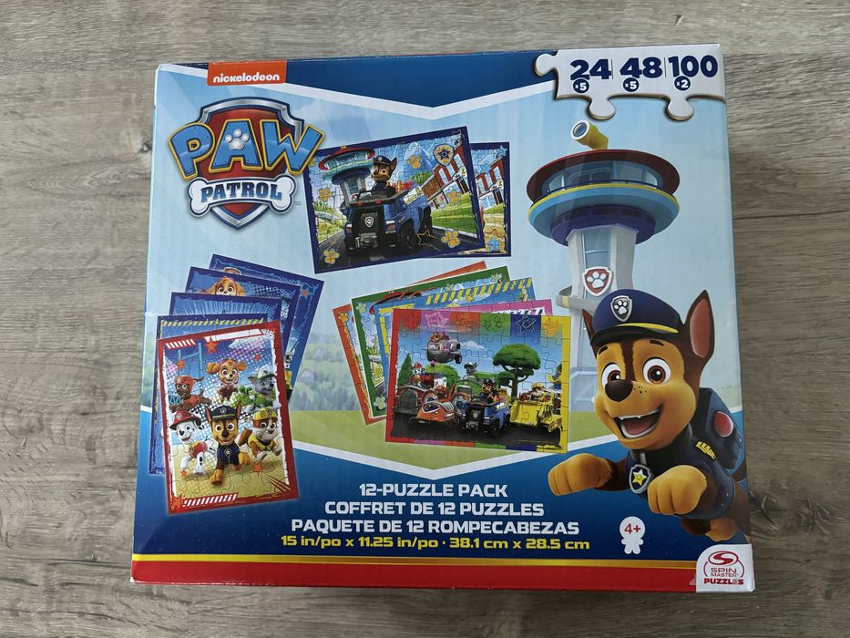Puzzle psi patrol nowe prezent 12 w 1