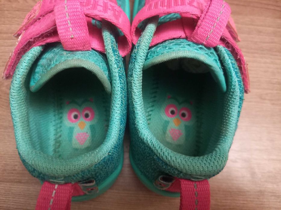 Детские босиком Affenzahn Barefoot кроссовки на липучках размер 28.