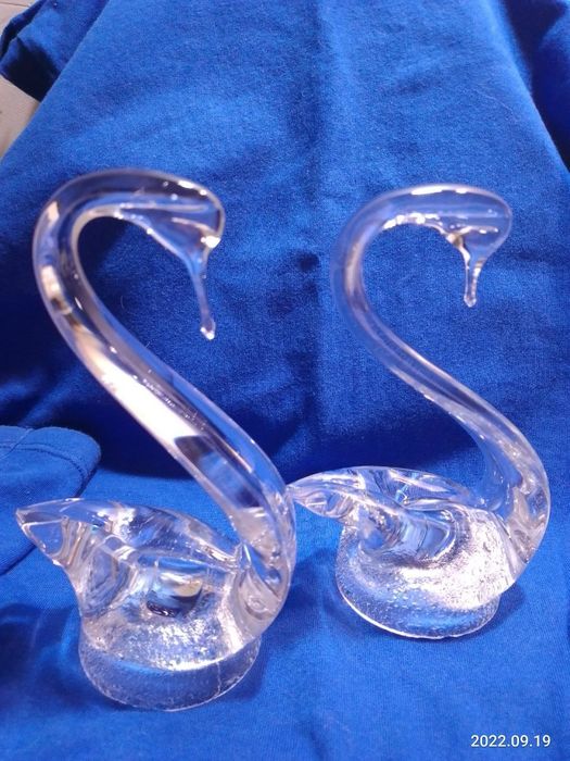 Хрусталь  лебеди