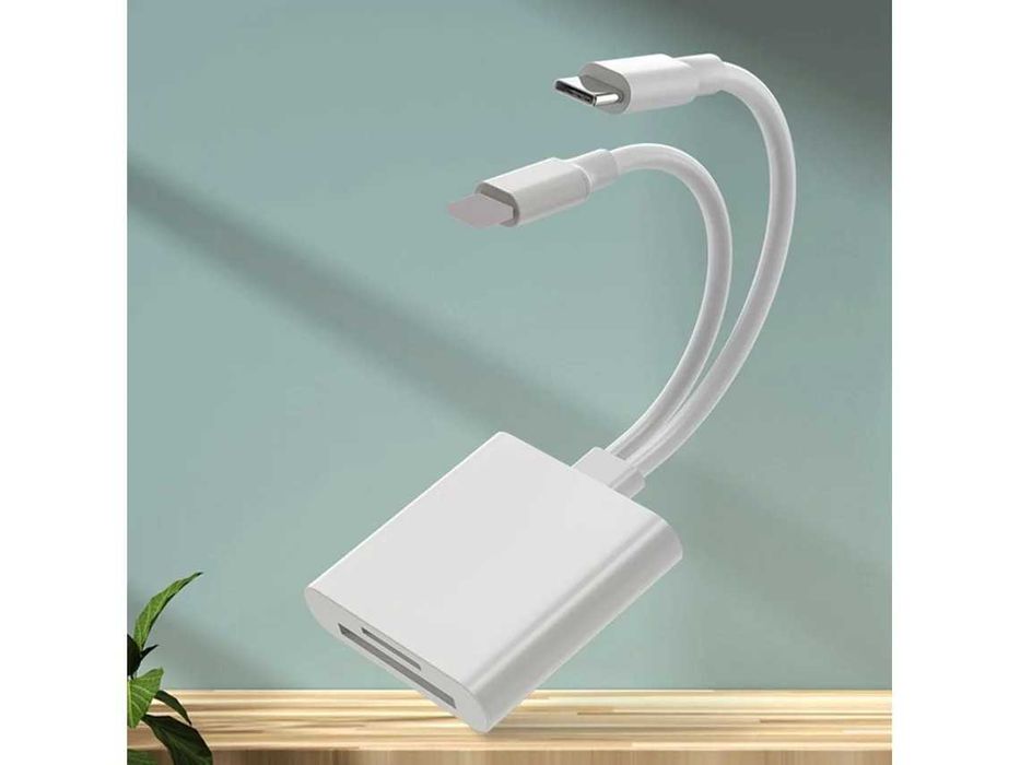 Adaptador Leitor de Cartões de Memória Sd Tf
