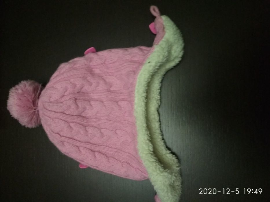 Шапка на девочку от 2 до 6 лет.