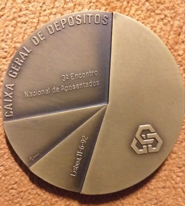 medalha Caixa Geral Depósitos (encontro de aposentados)