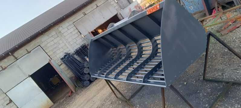 Łyżka przesiewowa do tura / ładowarki szufla ażurowa łycha do ziemi